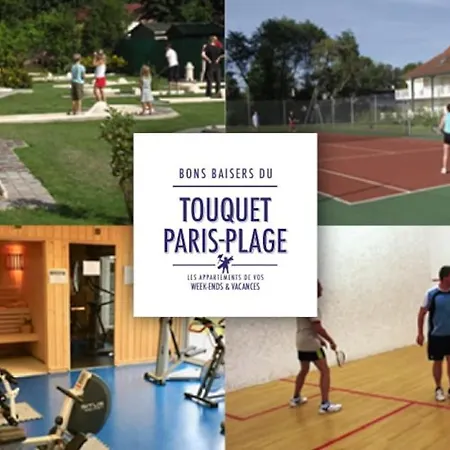Residence Grand Jardin Attenant Tennis, Mini Golf, Sauna, Petanque Cucq Exterior photo